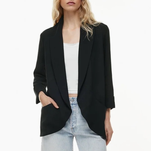 Wilfred Jackets & Blazers - Wilfred Chevalier Crepe Open Blazer